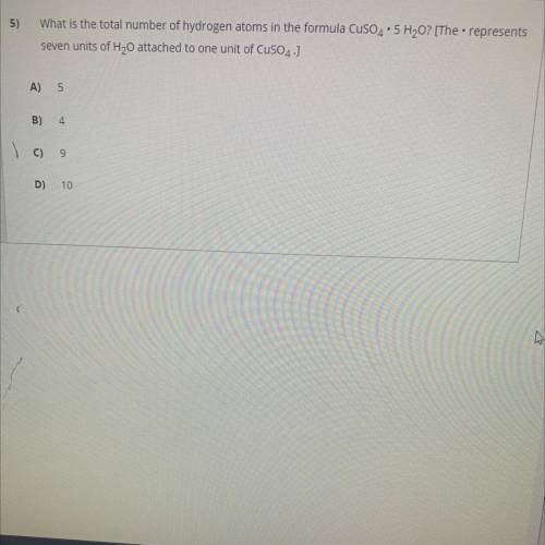 Please help me with this chemistry question!