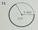 Find the length of the bolded Arc. Round to the nearest hundred.​