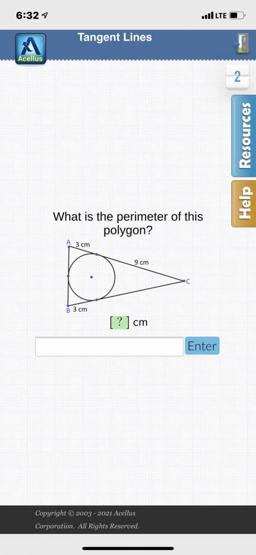 What is the perimeter of this polygon?