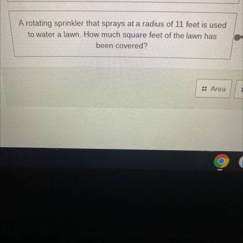 Is this circumference or Area ? 
Plz help me plz I beg u no links olz