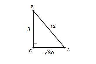 Find the exact value of \sin AsinA in simplest radical form.