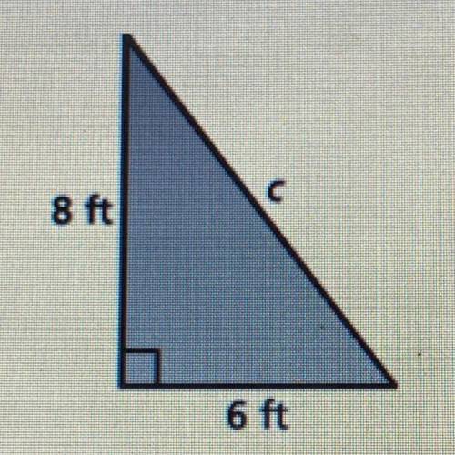 Find the length of the missing side.