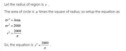 A sprinkler rotates 360degree water a circular region. If the total area watered is approximately 30