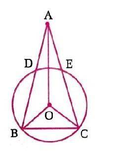 Heya!

 In the given figure , ABC is a triangle in which AB = AC. Also a circle passing through B