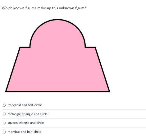 Which known figures make up this unknown figure?