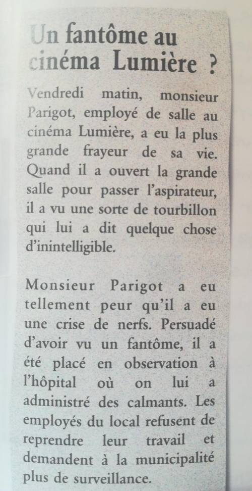 Bonjour, quelqu'un peut-il écrire cette histoire dans le passé. Merci! ​