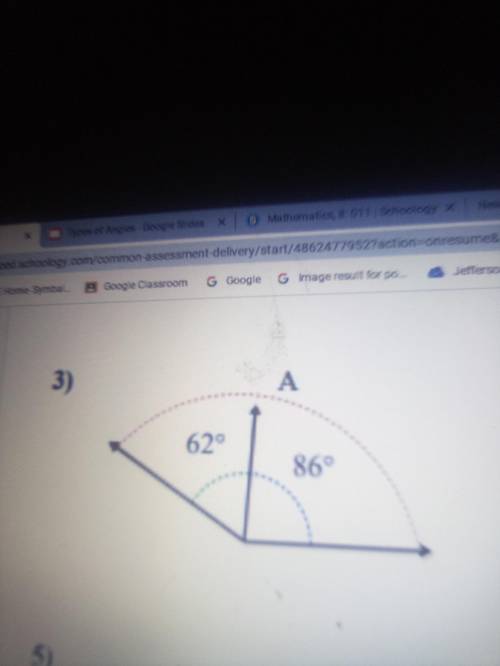 Determine the value of A