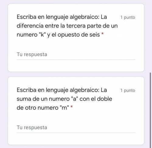 Porfavor ayúdenme aquí examen de matemáticas