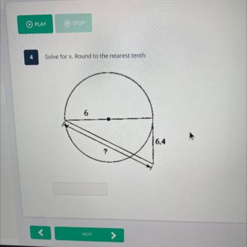 Solve for x. Round to the nearest tenth(tangent lines)