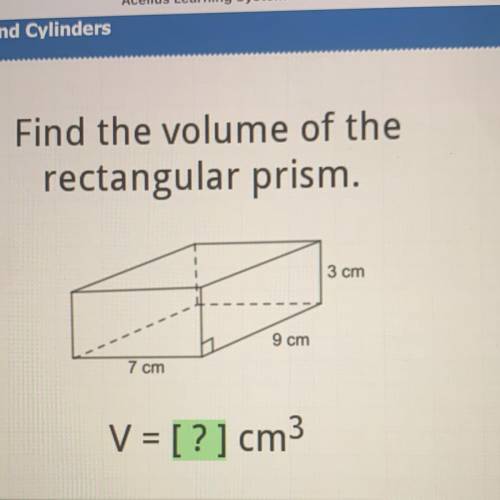 Can someone explain pls I don’t understand how to do it lol

Find the volume of the
rectangular pr