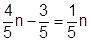 What is the solution to the equation