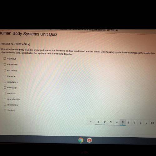 When the human body is under prolonged stress, the hormone cortisol is released into the blood. Unf