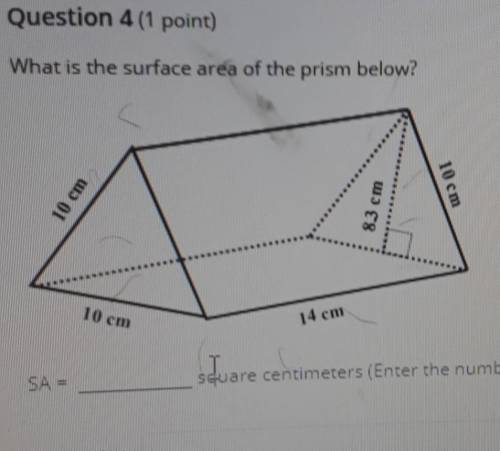 What is the surface area ​
