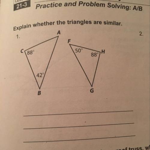 HELP ME angle-angle similarity