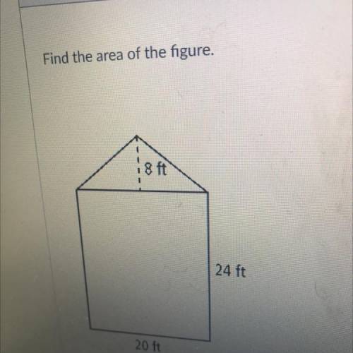 Quick!! Find the area of the composite figure