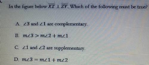 Which of the following must be true .?
A)
B)
C)
D)