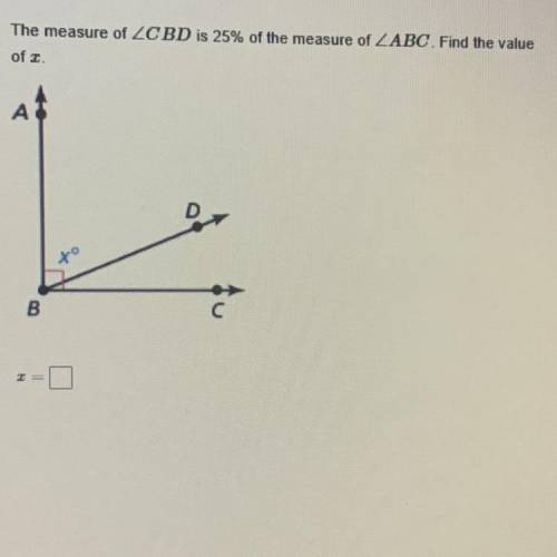 ILL GIVE BRAINLEST, find the value of x