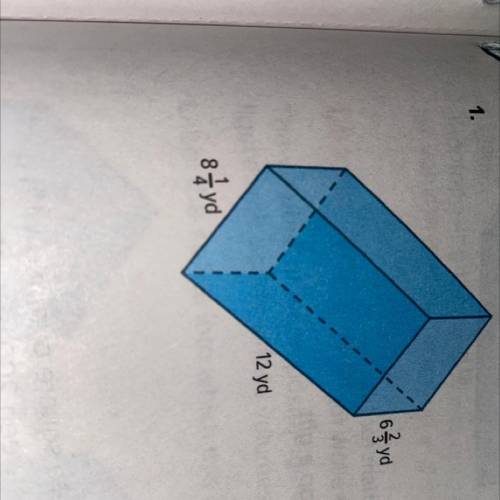 Find the surface area of the prism￼