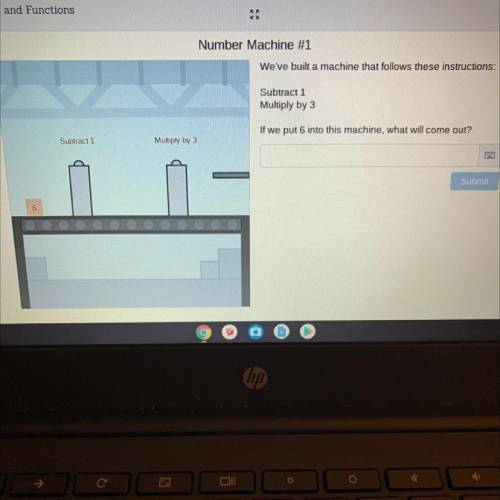 Number Machine #1

We've built a machine that follows these instructions:
Subtract 1
Multiply by 3