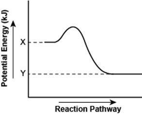 25 Points !!!

A student made a sketch of a potential energy diagram to represent a reaction with