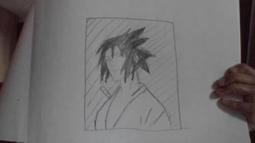 Rate my saskuke quick drawing i made it in 1 min 24 sec