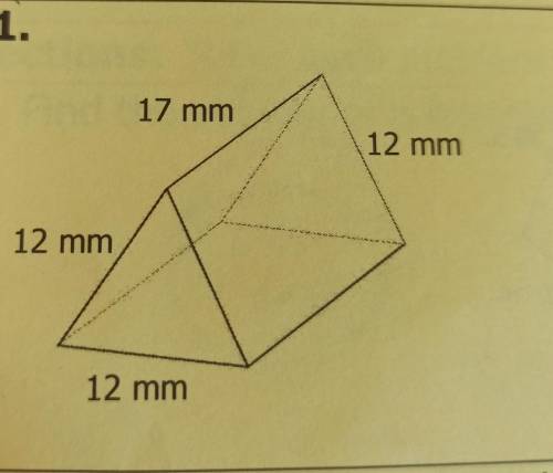 What is the base and the volume?​