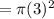 =\pi (3)^2