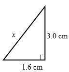 Find x in each triangle.