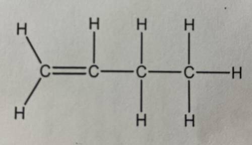 How do I draw this alkene in a ‘monomer style’ drawing?