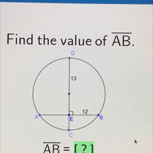 Find the value of AB.