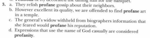 Chose the letter of the sentence in which the word in bold-faced is used INCORRECTLY.