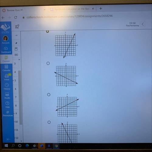 Which line is perpendicular to the line?