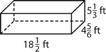 What is the surface area of the rectangular prism below?