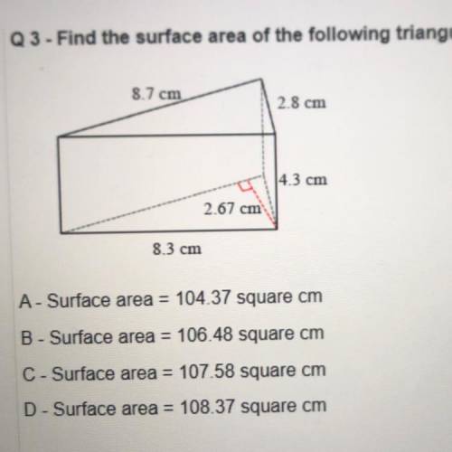 What is the surface area?