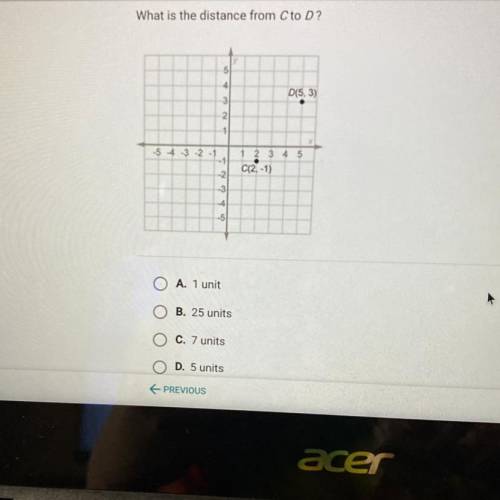 What is the distance from Cto D?
Pls help