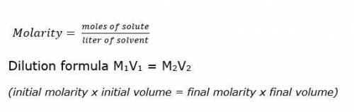 If I add 25 mL of water to 125 mL of a 0.15 M NaOH solution, what will the molarity of the diluted