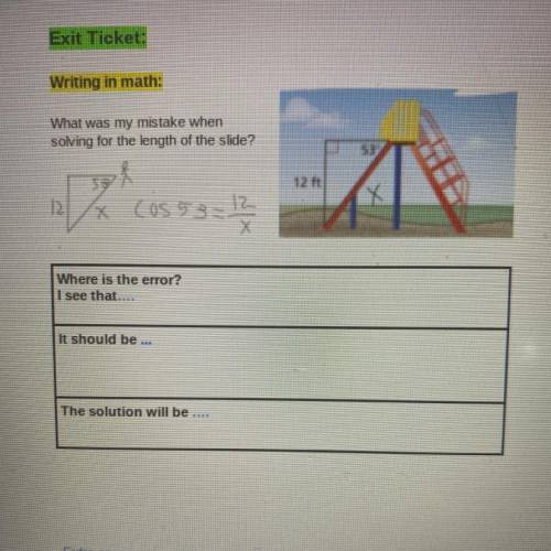 Help 
This is trigonometry 
Finding missing sides using trig
100points!
Help me