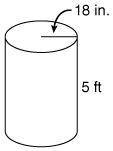 HELP ASAP

What is the volume of the following cylinder in cubic feet?
35.325 ft3
5,086.8 ft3