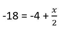 Solve.
A. x = -44
B. x = 44
C. x = -28
D. x = 28