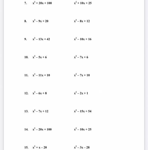 Can someone help me answer this, I have to find the factors of the constant, c. Find the factors of