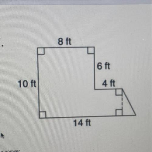 Find the area of the figure. use 3.14 for pi
