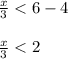 \frac{x}{3}