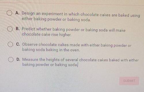 Annessa wants to know if baking powder or baking soda makes chocolate cake rise higher. What should