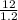 \frac{12}{1.2}