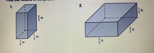 Find the volume of the prism