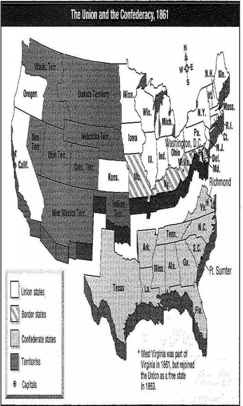 The fact that the Border States sided with the Union reflects that fact that –

-Union was not see