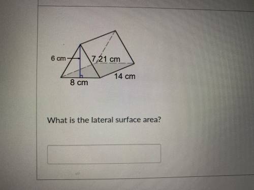 What is the lateral surface area?