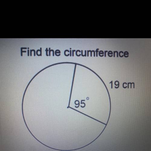 Help finding the circumference