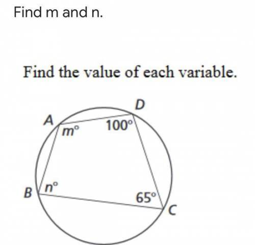 Find m and n...
Help plz