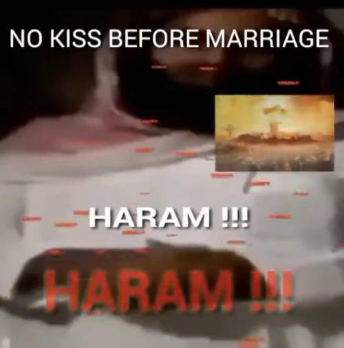 NO KISS BEFORE MARRIAGE#Stayhalal :Pand happy ramdan ​